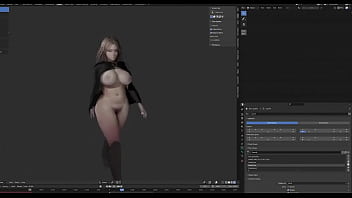 Melina animation test by gb