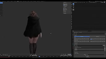 Melina animation test by gb