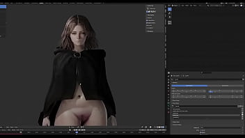 Melina animation test by gb
