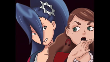 Fanart of tamako and tesla from mega man battle network doing some futa action Fanart of tamako and tesla from mega man battle network doing some futa action