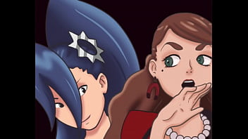 Fanart of tamako and tesla from mega man battle network doing some futa action