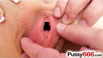 Gorgeous blonde audrey argento vagina spreading close ups