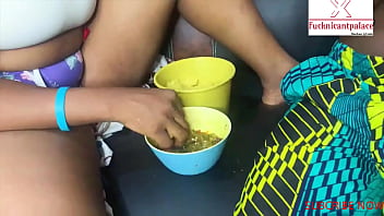 After meal i fucked sweet stucked stepsister from behind and she moans for more full part on red sheer