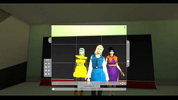 Erotic photo session cosplay to the hot wives of dragon ball bulma n 18 and milk chichi