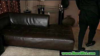 Nuru massage wet handjob and b blowjob sex 25