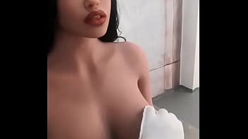 Touch sex doll and she moans voice option of love doll Touch sex doll and she moans voice option of love doll