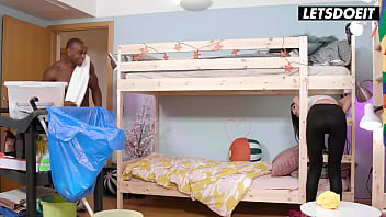 Skinny russian maid analyzed by bbc hostel guest letsdoeit Skinny russian maid analyzed by bbc hostel guest letsdoeit