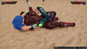 Twiggy vs tasha nf3d female mma battle combat arena