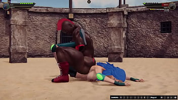 Twiggy vs tasha nf3d female mma battle combat arena Twiggy vs tasha nf3d female mma battle combat arena