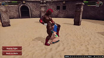 Twiggy vs tasha nf3d female mma battle combat arena