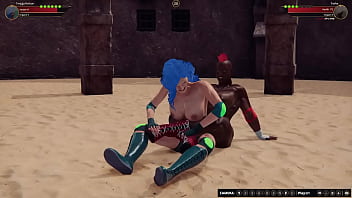 Twiggy vs tasha nf3d female mma battle combat arena