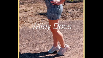 Milf in her perfect skirt