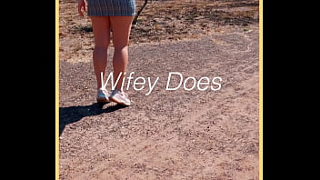 Milf in her perfect skirt