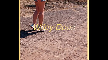 Milf in her perfect skirt