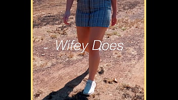 Milf in her perfect skirt