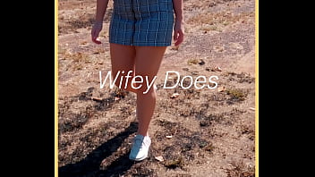 Milf in her perfect skirt