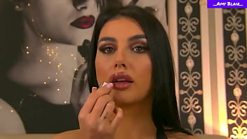 Big titty brunette amy blair seductive tease & dance