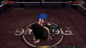 Twiggy vs bolda nf3d female mma battle combat ring