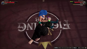 Twiggy vs bolda nf3d female mma battle combat ring