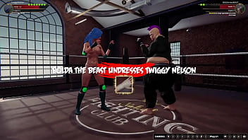 Twiggy vs bolda nf3d female mma battle combat ring