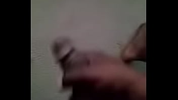 Stroking and jumping dick