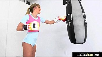 Teen lesbian girls charlotte stokely & kenna james perform in amazing girl on girl sex act cli