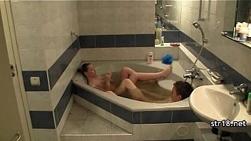Amateur teen couple having sex