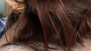 Lovely blowjob blindfolded