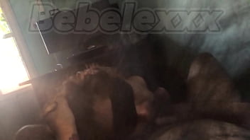 Lovely blowjob blindfolded