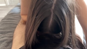 Cumshot on ass morning sex with a friend