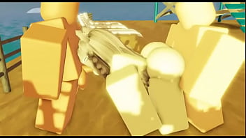 Roblox girl fucked and seduced in bay