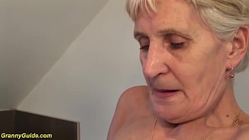 Hairy bush 83 years old big natural breast granny enjoys a wild big cock kitchen fucking by her horny stepson Hairy bush 83 years old big natural breast granny enjoys a wild big cock kitchen fucking by her horny stepson