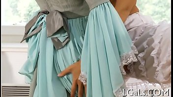 Bitches play with sex toy