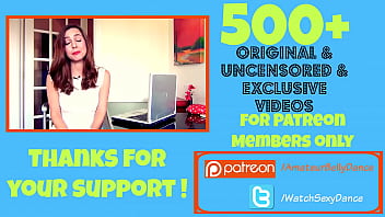 Smoking hot blonde girl sexy white lingerie dance