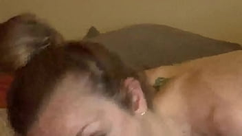 Extra long bj sucking him dry