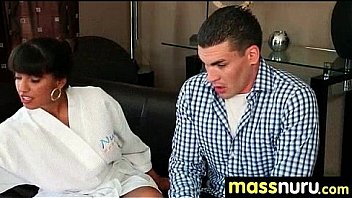 Nuru massage ends with a hot shower fuck 21