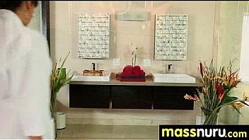 Nuru massage ends with a hot shower fuck 21