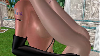 3d animated sex video lesbian girl fucking another girl on the table