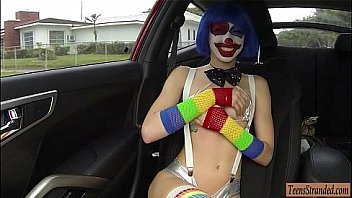 Tight teen babe gets fucked by stranger