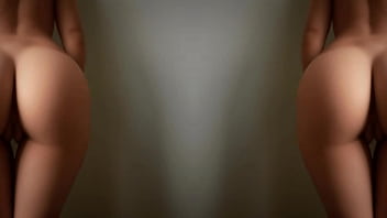 Garotas maravilhosas mostrando a bunda