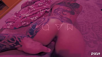 Horny as hell she asked for a rimjob and enjoyed it a lot