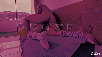 Horny as hell she asked for a rimjob and enjoyed it a lot