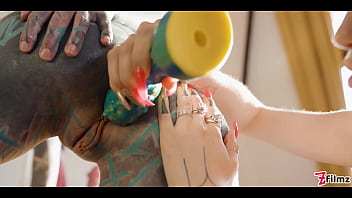 Toys atm and squirt heavily tattooed girls extreme anal