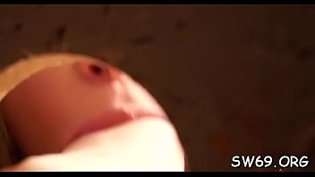 Honey's twat overspread in slime