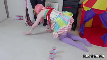 Delirious cockslut gets her fuckholes spread and thoroughly drilled