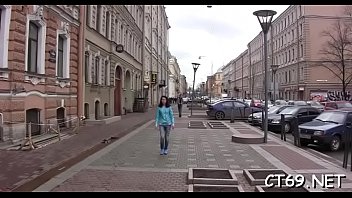 Naughty slut prefers enduring the vehement sex indoors