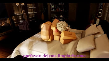 La criada necesitaba atención de su amo