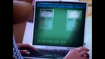 Angelica is a tech savvy girl and uses her computer for a threesome