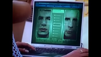 Angelica is a tech savvy girl and uses her computer for a threesome