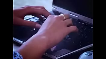 Angelica is a tech savvy girl and uses her computer for a threesome